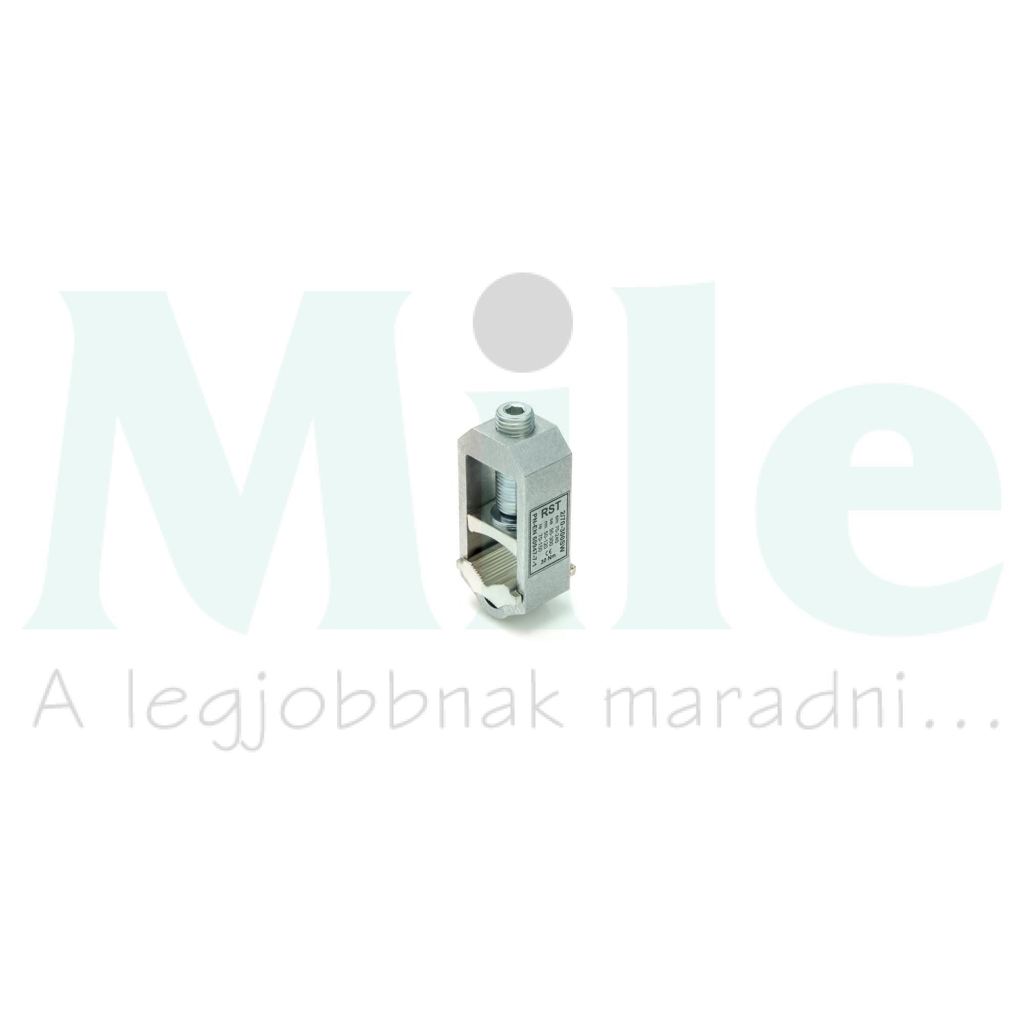 V-kengyel csatlakozó alu/ónozott bronz (AlMgSi) 2x50-300mm2 37x23x76mm Apator